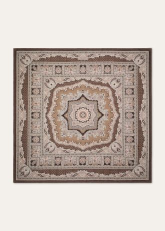 Bloemen Majolica Foulard 90 x 90