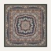 Bloemen Majolica Foulard 90 x 90