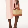 Bobbin Bucket tas van riet
