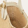 Bobbin Bucket tas van riet