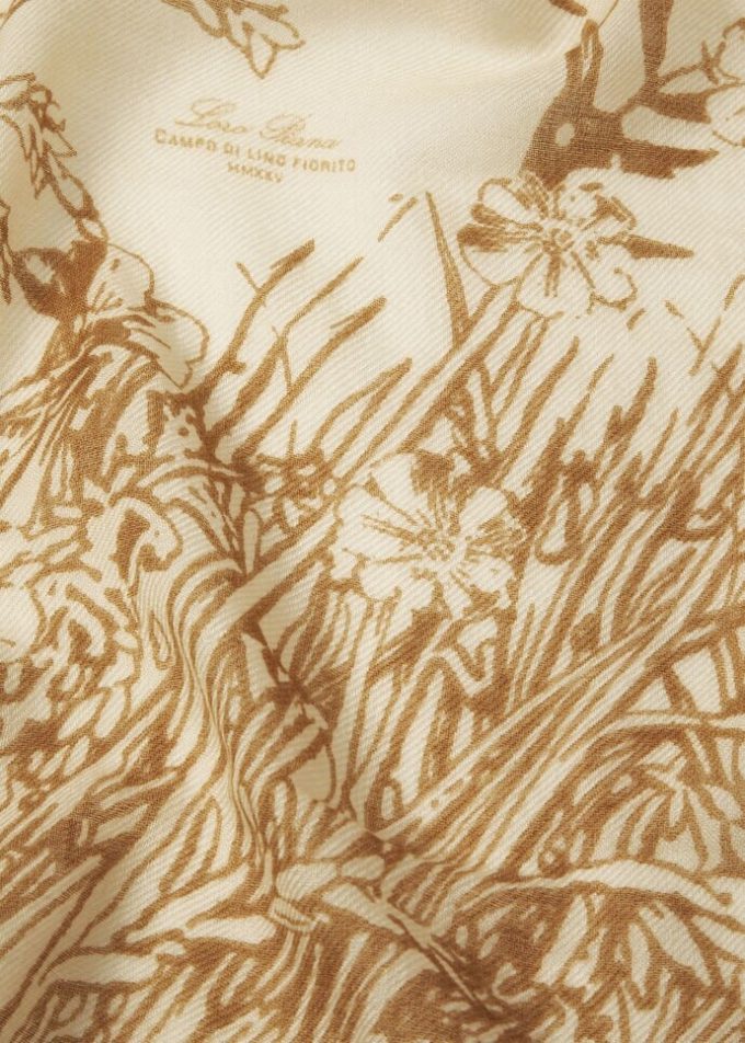 Campo di Lino Fiorito Sjaal