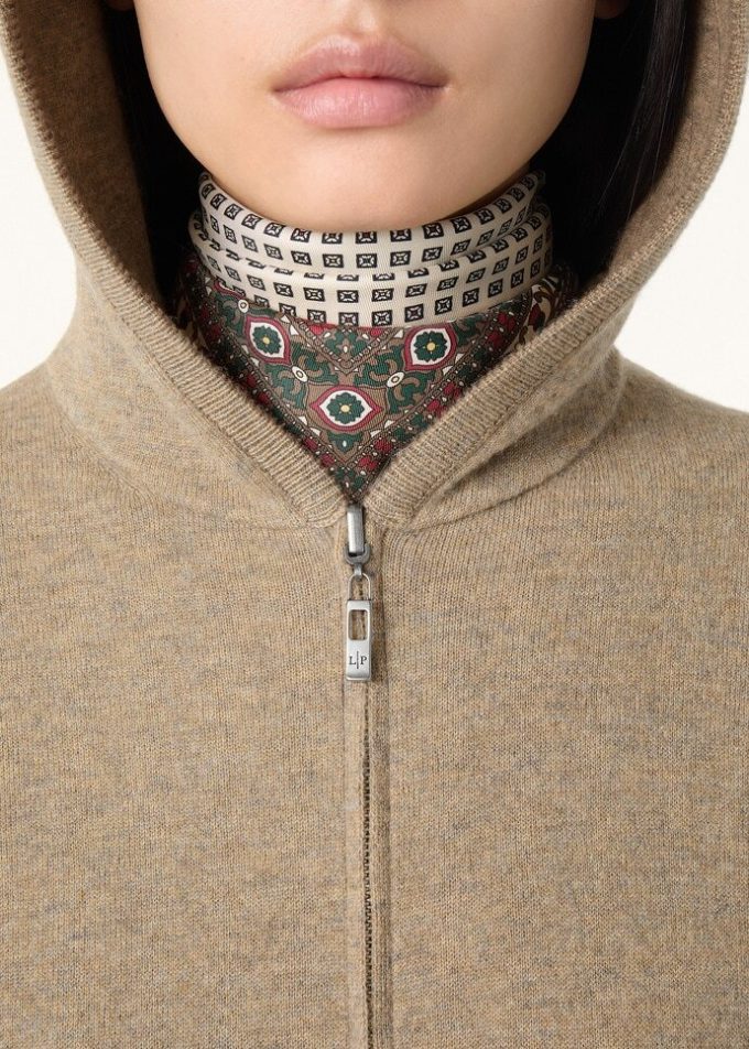 Duo Hooded Bomber Trui