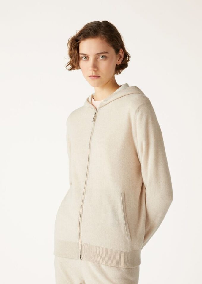 Duo Hooded Bomber Trui