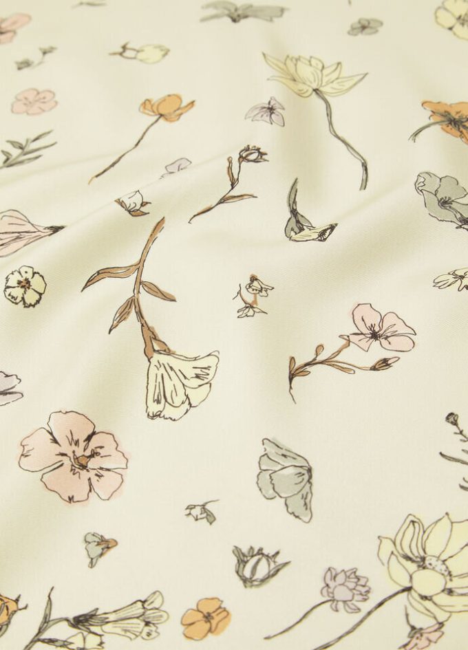 L’Arte Delle Fiber Dei Fiori Foulard 60×60