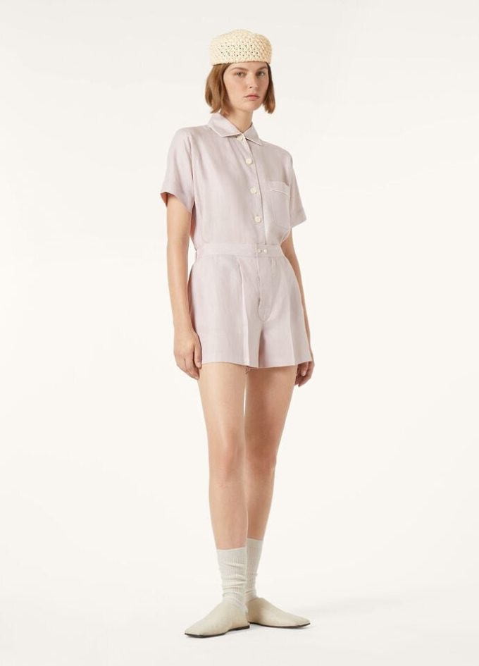 Len pyjama shorts