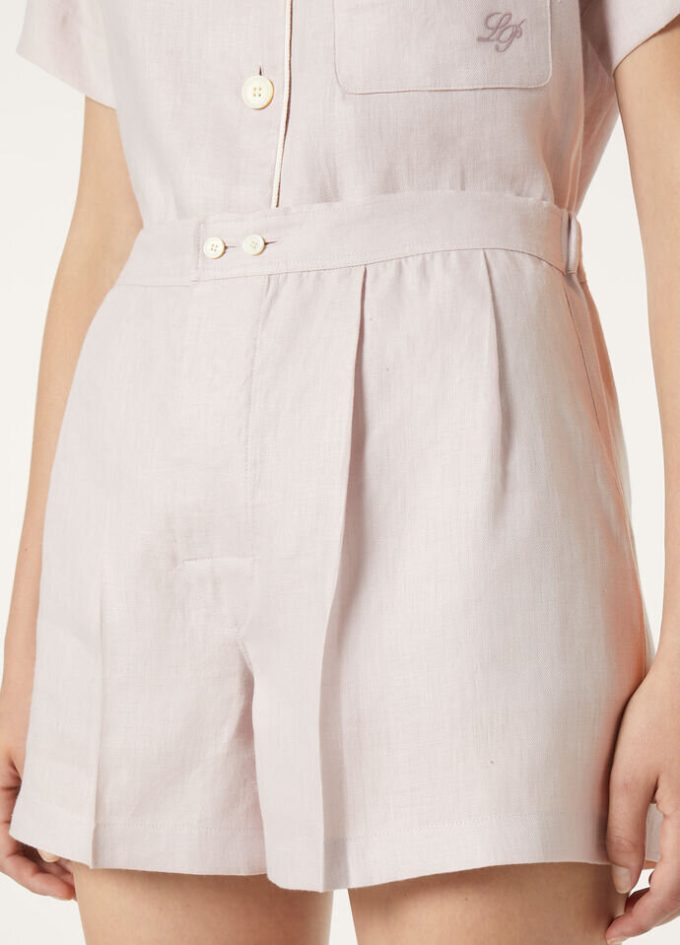 Len pyjama shorts