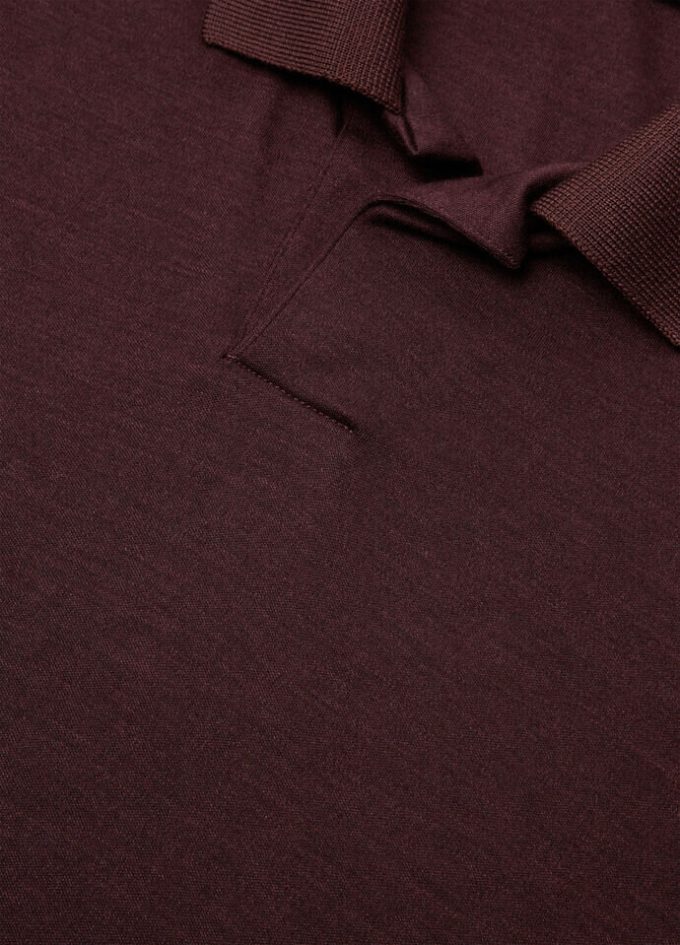 Open poloshirt