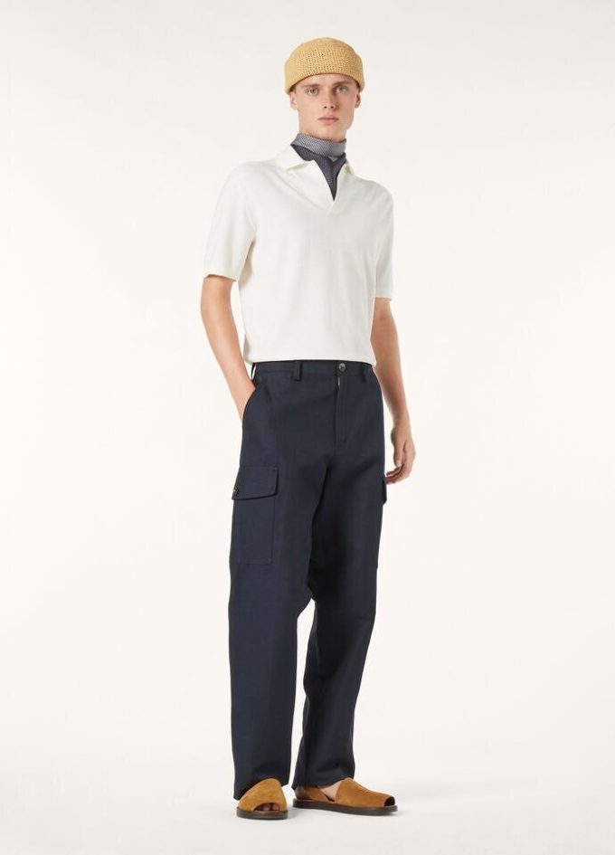 Poloshirt zonder knopen