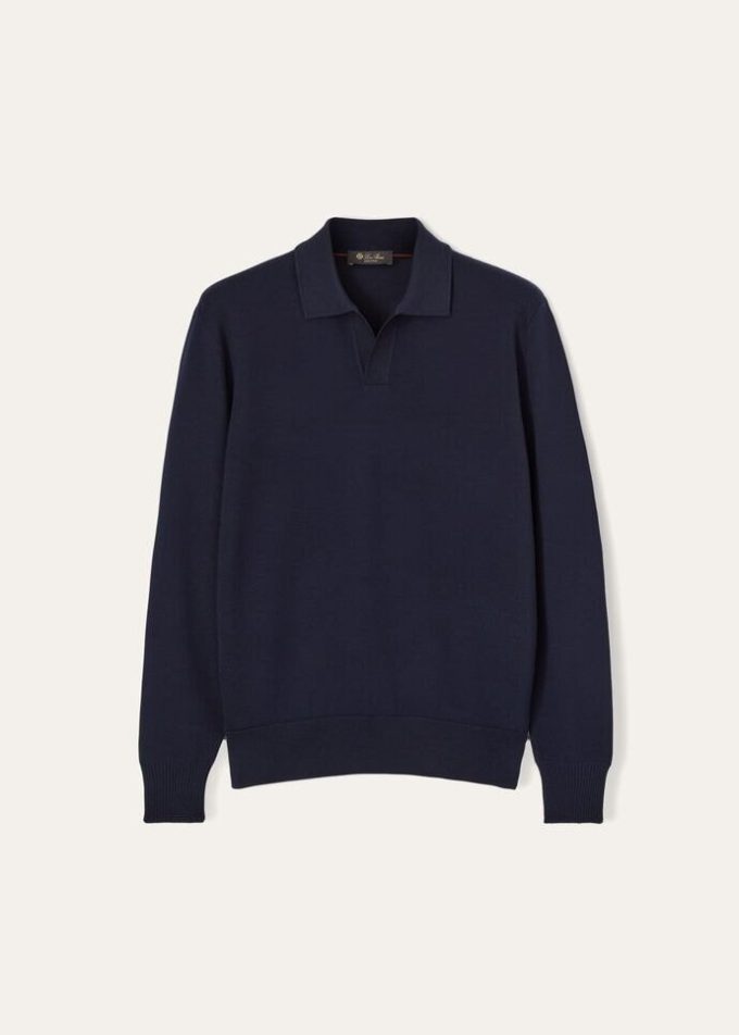 Poloshirt zonder knopen