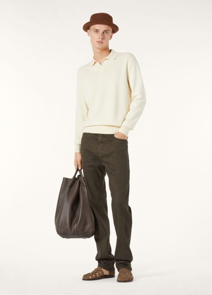 Poloshirt zonder knopen