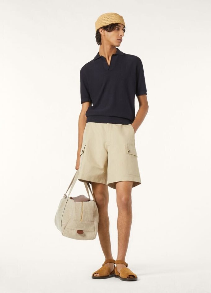 Poloshirt zonder knopen