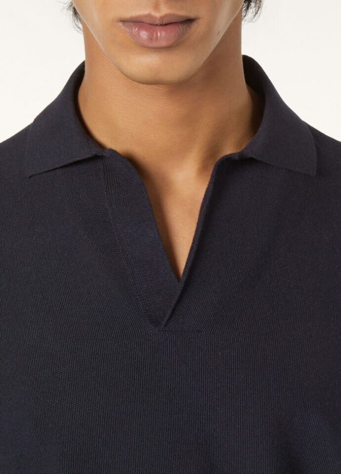 Poloshirt zonder knopen
