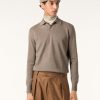 Poloshirt zonder knopen