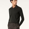 Poloshirt zonder knopen