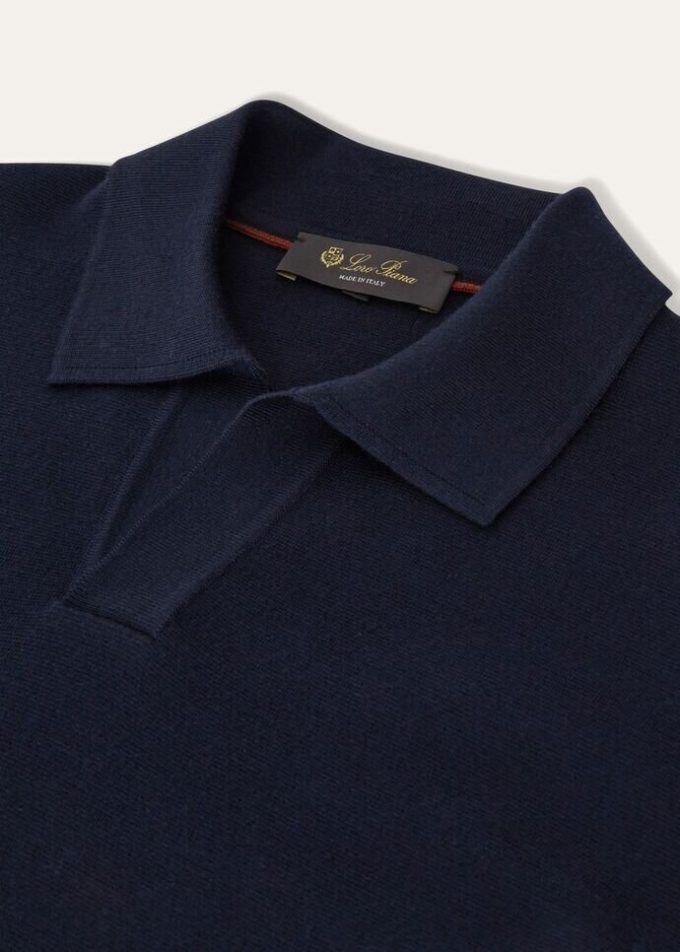 Poloshirt zonder knopen