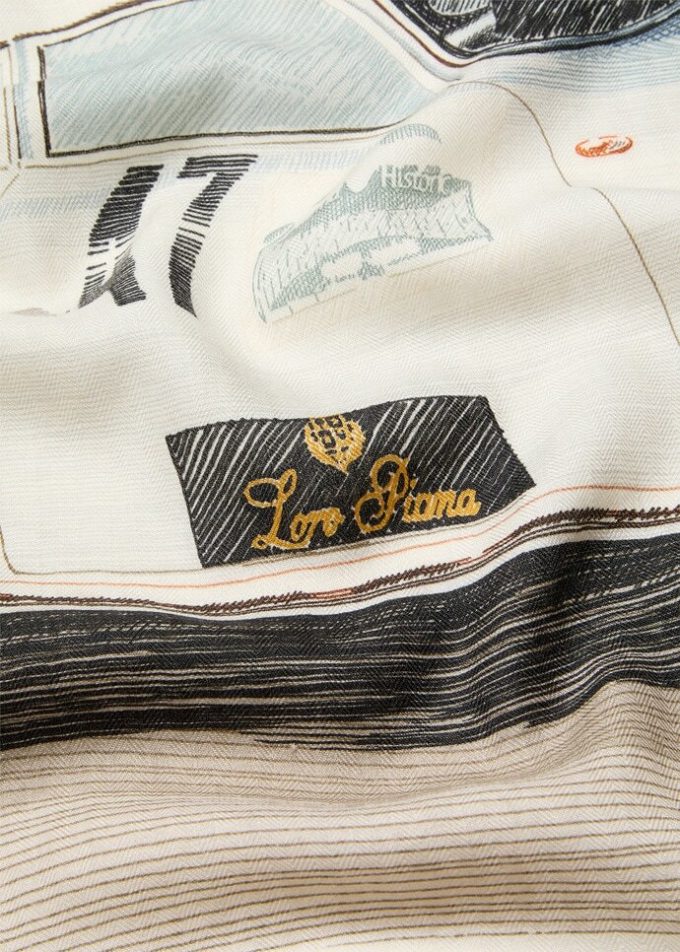 Race 90 x 90 Foulard