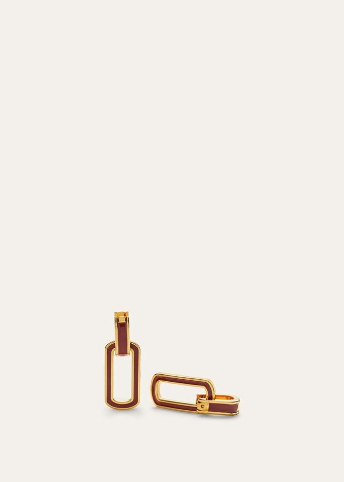 Schakelketting oorbellen