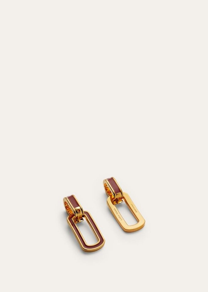 Schakelketting oorbellen