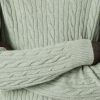Treccia ronde hals