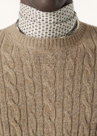 Treccia ronde hals