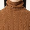 Treccia ronde hals