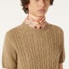 Treccia ronde hals