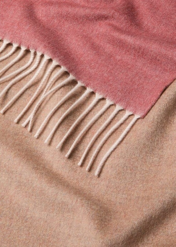 Tweekleurige sjaal