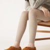 Zwevende platte loafer