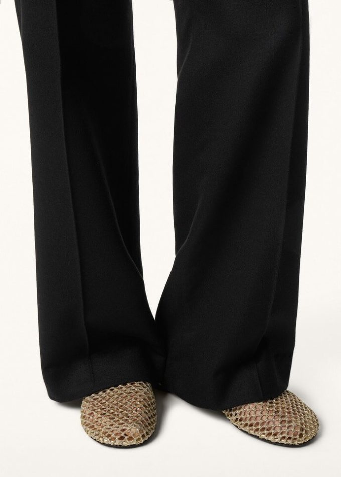 Zwevende platte loafer