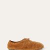 Zwevende platte loafer