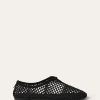 Zwevende platte loafer