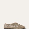 Zwevende platte loafer