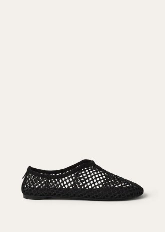 Zwevende platte loafer
