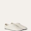 Zwevende platte loafer