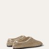 Zwevende platte loafer